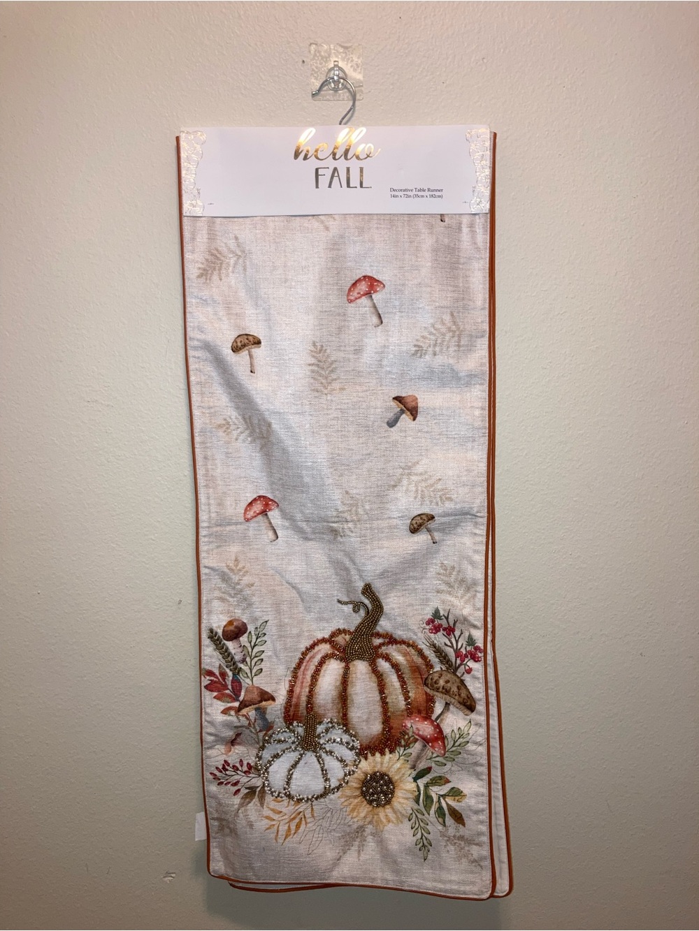Hello Fall Table Runner